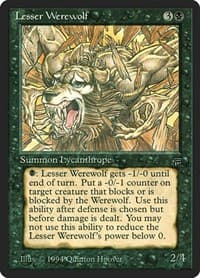 Lesser Werewolf - Legends - Magic: The Gathering card