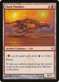 Slash Panther - New Phyrexia - Magic: The Gathering card