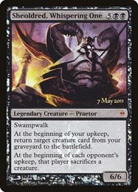Sheoldred, Whispering One - Prerelease Cards - Magic: The Gathering card