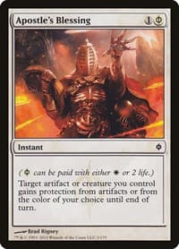 Apostle's Blessing - New Phyrexia - Magic: The Gathering card