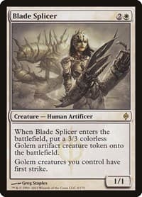 Blade Splicer - New Phyrexia - Magic: The Gathering card