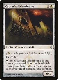 Cathedral Membrane - New Phyrexia - Magic: The Gathering card