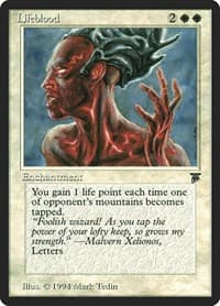 Lifeblood - Legends - Magic: The Gathering card