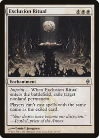 Exclusion Ritual - New Phyrexia - Magic: The Gathering card