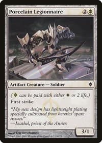 Porcelain Legionnaire - New Phyrexia - Magic: The Gathering card