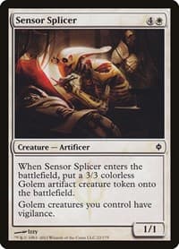 Sensor Splicer - New Phyrexia - Magic: The Gathering card