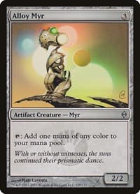 Alloy Myr - New Phyrexia - Magic: The Gathering card