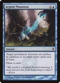 Argent Mutation - New Phyrexia - Magic: The Gathering card