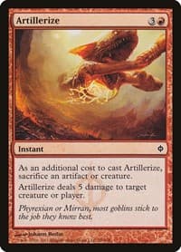 Artillerize - New Phyrexia - Magic: The Gathering card
