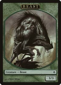 Beast Token - New Phyrexia - Magic: The Gathering card