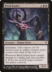 Blind Zealot - New Phyrexia - Magic: The Gathering card