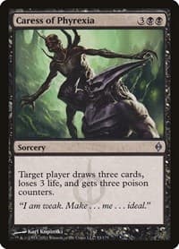 Caress of Phyrexia - New Phyrexia - Magic: The Gathering card
