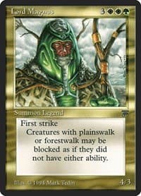Lord Magnus - Legends - Magic: The Gathering card