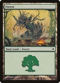 Forest (174) - New Phyrexia - Magic: The Gathering card