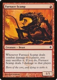 Furnace Scamp - New Phyrexia - Magic: The Gathering card