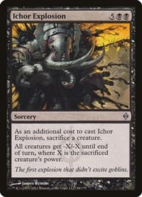 Ichor Explosion - New Phyrexia - Magic: The Gathering card