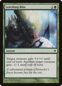 Leeching Bite - New Phyrexia - Magic: The Gathering card