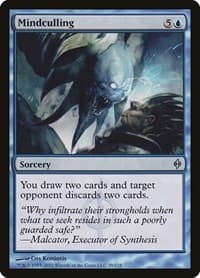 Mindculling - New Phyrexia - Magic: The Gathering card