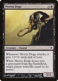 Mortis Dogs - New Phyrexia - Magic: The Gathering card