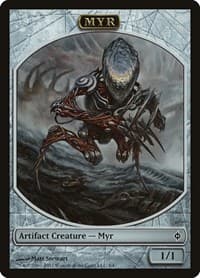 Myr Token - New Phyrexia - Magic: The Gathering card