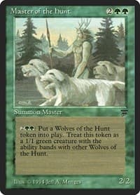 Master of the Hunt - Legends - Magic: The Gathering card