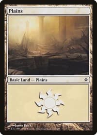 Plains (167) - New Phyrexia - Magic: The Gathering card