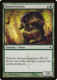 Rotted Hystrix - New Phyrexia - Magic: The Gathering card