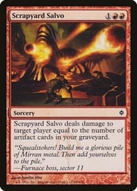 Scrapyard Salvo - New Phyrexia - Magic: The Gathering card