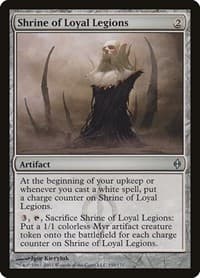 Shrine of Loyal Legions - New Phyrexia - Magic: The Gathering card