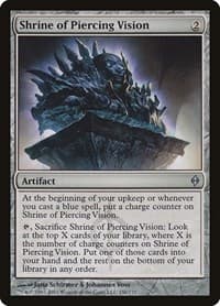 Shrine of Piercing Vision - New Phyrexia - Magic: The Gathering card