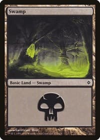 Swamp (171) - New Phyrexia - Magic: The Gathering card
