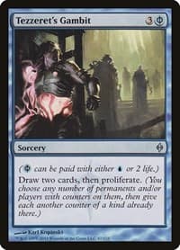 Tezzeret's Gambit - New Phyrexia - Magic: The Gathering card