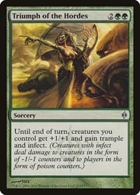 Triumph of the Hordes - New Phyrexia - Magic: The Gathering card