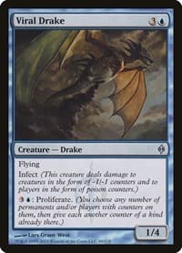 Viral Drake - New Phyrexia - Magic: The Gathering card
