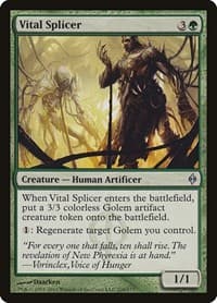Vital Splicer - New Phyrexia - Magic: The Gathering card