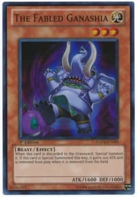 The Fabled Ganashia - Hidden Arsenal 4 - YuGiOh card