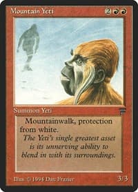 Mountain Yeti - Legends - Magic: The Gathering card