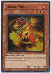 Jurrac Dino - Hidden Arsenal 4 - YuGiOh card