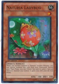 Naturia Ladybug - Hidden Arsenal 4 - YuGiOh card