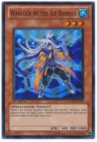 Warlock of the Ice Barrier - Hidden Arsenal 4 - YuGiOh card