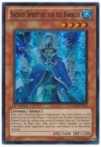 Sacred Spirit of the Ice Barrier - Hidden Arsenal 4 - YuGiOh card