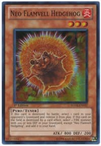 Neo Flamvell Hedgehog - Hidden Arsenal 4 - YuGiOh card