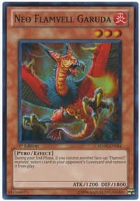 Neo Flamvell Garuda - Hidden Arsenal 4 - YuGiOh card
