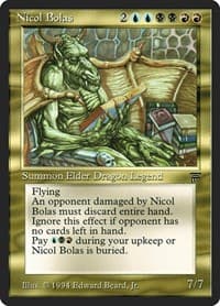 Nicol Bolas - Legends - Magic: The Gathering card