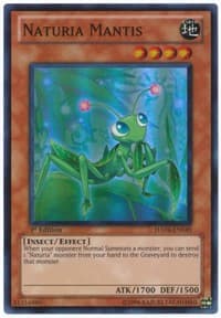 Naturia Mantis - Hidden Arsenal 4 - YuGiOh card