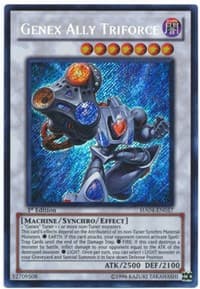 Genex Ally Triforce - Hidden Arsenal 4 - YuGiOh card