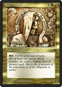 Pavel Maliki - Legends - Magic: The Gathering card