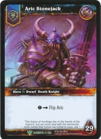 Aric Stonejack - War of the Elements - WoW card