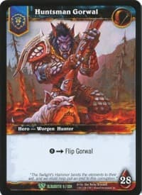 Huntsman Gorwal - War of the Elements - WoW card