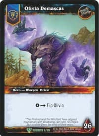 Olivia Demascas - War of the Elements - WoW card